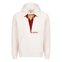Pale Pink scarface Premium Hoodie - linhVisuals
