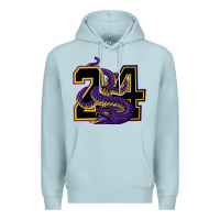 Blue Mist Mamba #24 Premium Hoodie - linhVisuals