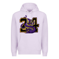 Lilac Mamba #24 Premium Hoodie - linhVisuals