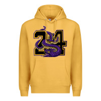 Mustard Mamba #24 Premium Hoodie - linhVisuals