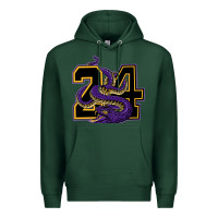 Sports Green Mamba #24 Premium Hoodie - linhVisuals