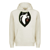 Oatmeal Heather season  ghost army Premium Hoodie - linhVisuals