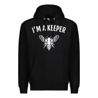 Black beekeeper im a keeper Premium Hoodie - linhVisuals