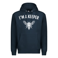 Navy beekeeper im a keeper Premium Hoodie - linhVisuals