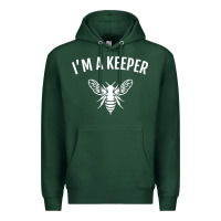 Sports Green beekeeper im a keeper Premium Hoodie - linhVisuals