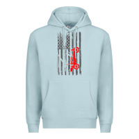 Blue Mist rc racing american flag radio control rc car t shirt Premium Hoodie - linhVisuals