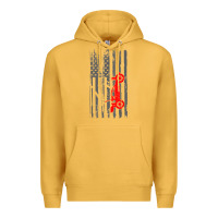 Mustard rc racing american flag radio control rc car t shirt Premium Hoodie - linhVisuals