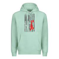 Seafoam rc racing american flag radio control rc car t shirt Premium Hoodie - linhVisuals