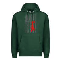 Sports Green rc racing american flag radio control rc car t shirt Premium Hoodie - linhVisuals