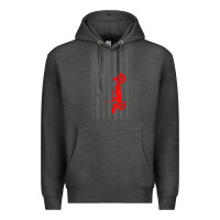 Charcoal Heather rc racing american flag radio control rc car t shirt Premium Hoodie - linhVisuals