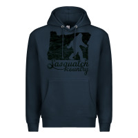 Navy sasquatch country   sasquatch Premium Hoodie - linhVisuals