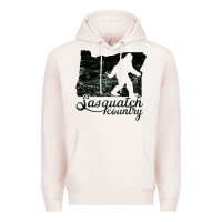 Pale Pink sasquatch country   sasquatch Premium Hoodie - linhVisuals