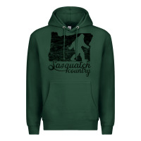 Sports Green sasquatch country   sasquatch Premium Hoodie - linhVisuals