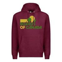 Burgundy boards of canada music Premium Hoodie - linhVisuals