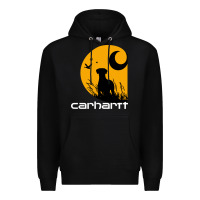 Black carhartt vintage company Premium Hoodie - linhVisuals