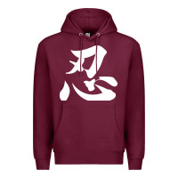Burgundy shinobi light ninja Premium Hoodie - linhVisuals
