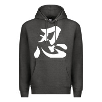 Charcoal Heather shinobi light ninja Premium Hoodie - linhVisuals