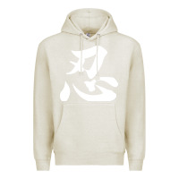 Oatmeal Heather shinobi light ninja Premium Hoodie - linhVisuals