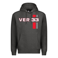 Charcoal Heather race 33 Premium Hoodie - linhVisuals
