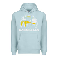 Blue Mist catskills new york vintage Premium Hoodie - linhVisuals