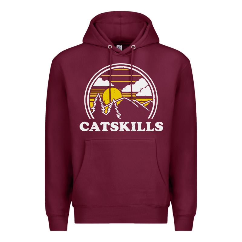 Catskills New York Vintage Premium Hoodie by linhVisuals | Teevron