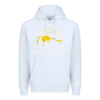 White catskills new york vintage Premium Hoodie - linhVisuals