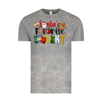Cloud Rock santa's favorite student christmas Vintage Tee - LillyAllenDesigns