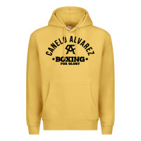Antique Gold canelo alvarez boxing Premium Hoodie - linhVisuals