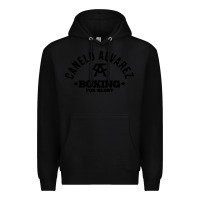 Black canelo alvarez boxing Premium Hoodie - linhVisuals