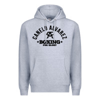 Heather Grey canelo alvarez boxing Premium Hoodie - linhVisuals