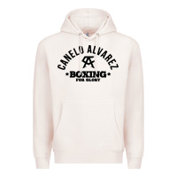 Pale Pink canelo alvarez boxing Premium Hoodie - linhVisuals