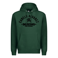 Sports Green canelo alvarez boxing Premium Hoodie - linhVisuals