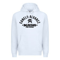 White canelo alvarez boxing Premium Hoodie - linhVisuals