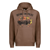 Chestnut defund the police Premium Hoodie - linhVisuals
