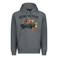 Rock defund the police Premium Hoodie - linhVisuals