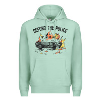 Seafoam defund the police Premium Hoodie - linhVisuals