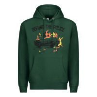 Sports Green defund the police Premium Hoodie - linhVisuals