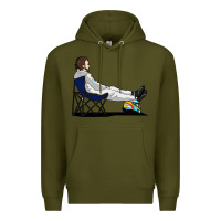 Army Green #formula 1 Premium Hoodie - linhVisuals