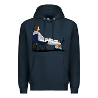 Navy #formula 1 Premium Hoodie - linhVisuals