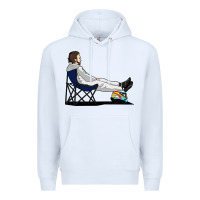 White #formula 1 Premium Hoodie - linhVisuals