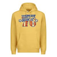 Antique Gold spirit of 76    bicentennial Premium Hoodie - linhVisuals