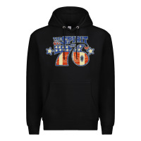 Black spirit of 76    bicentennial Premium Hoodie - linhVisuals