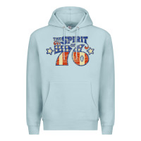 Blue Mist spirit of 76    bicentennial Premium Hoodie - linhVisuals