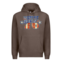 Coffee spirit of 76    bicentennial Premium Hoodie - linhVisuals