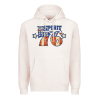 Pale Pink spirit of 76    bicentennial Premium Hoodie - linhVisuals