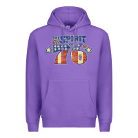 Purple spirit of 76    bicentennial Premium Hoodie - linhVisuals