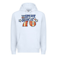 White spirit of 76    bicentennial Premium Hoodie - linhVisuals