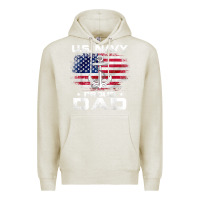 Oatmeal Heather u.s navy proud dad with american flag gift veteran day t shirt Premium Hoodie - linhVisuals
