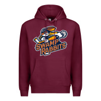 Burgundy greenville swamp rabbits Premium Hoodie - linhVisuals