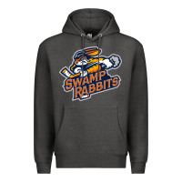 Charcoal Heather greenville swamp rabbits Premium Hoodie - linhVisuals